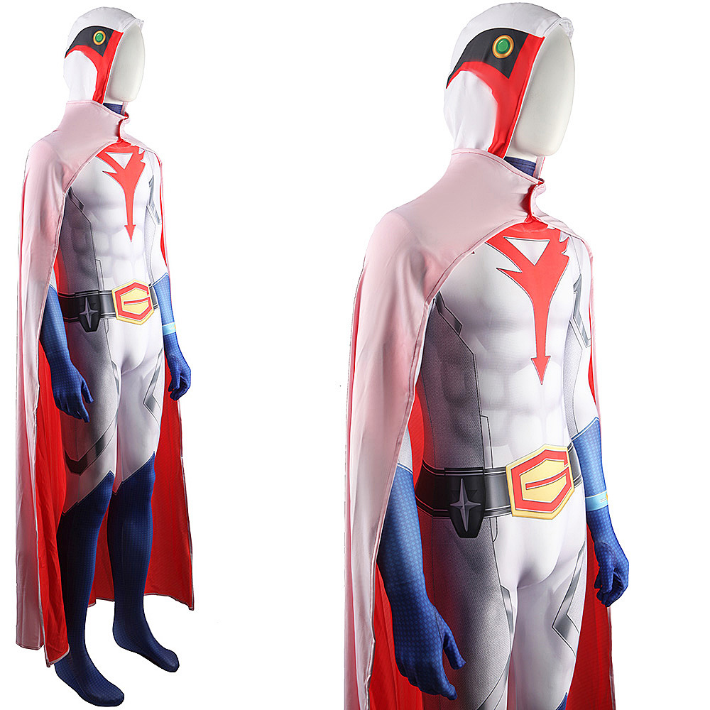 Gatchaman Ken Washio Ken the Eagle Cosplay Costume Halloween x’mas christmas birthday gift toys party make-up outfit - Image 5