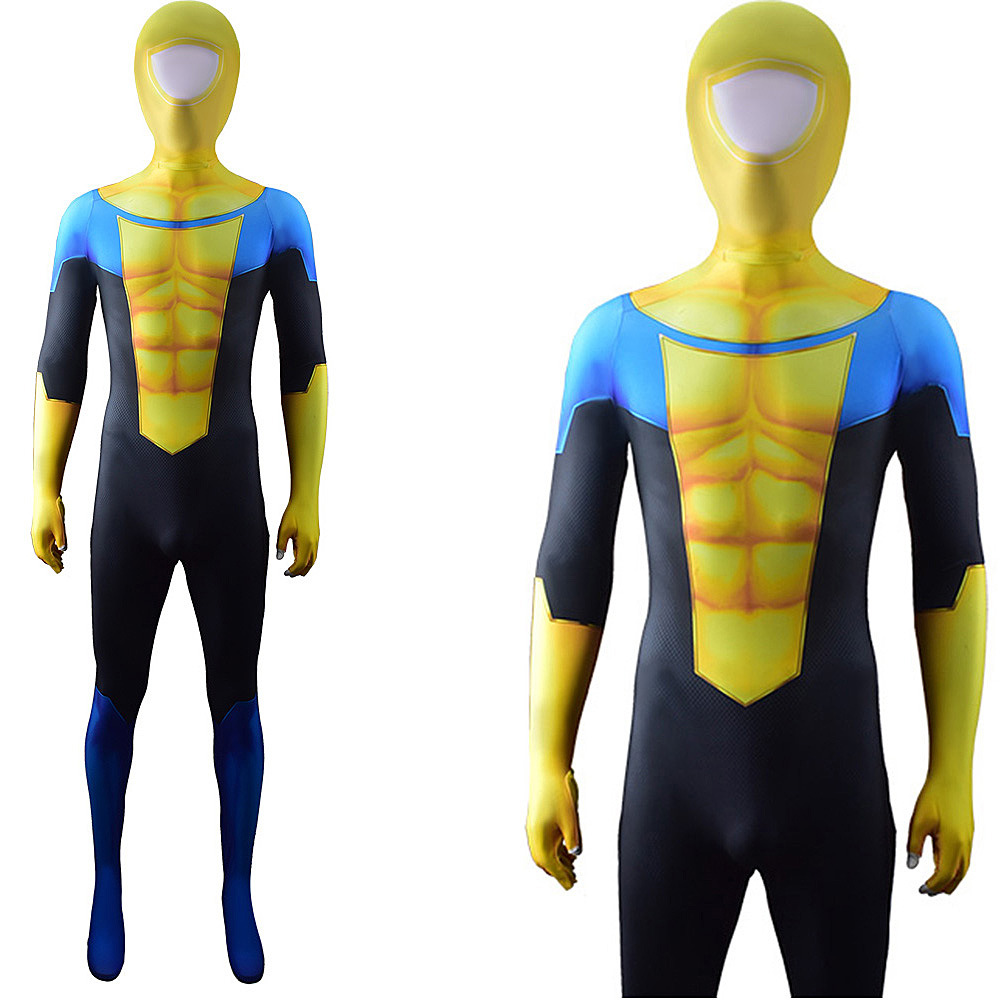 Invincible Costume Mark Grayson Cosplay Halloween x’mas christmas birthday gift toys party make-up outfit - Image 7