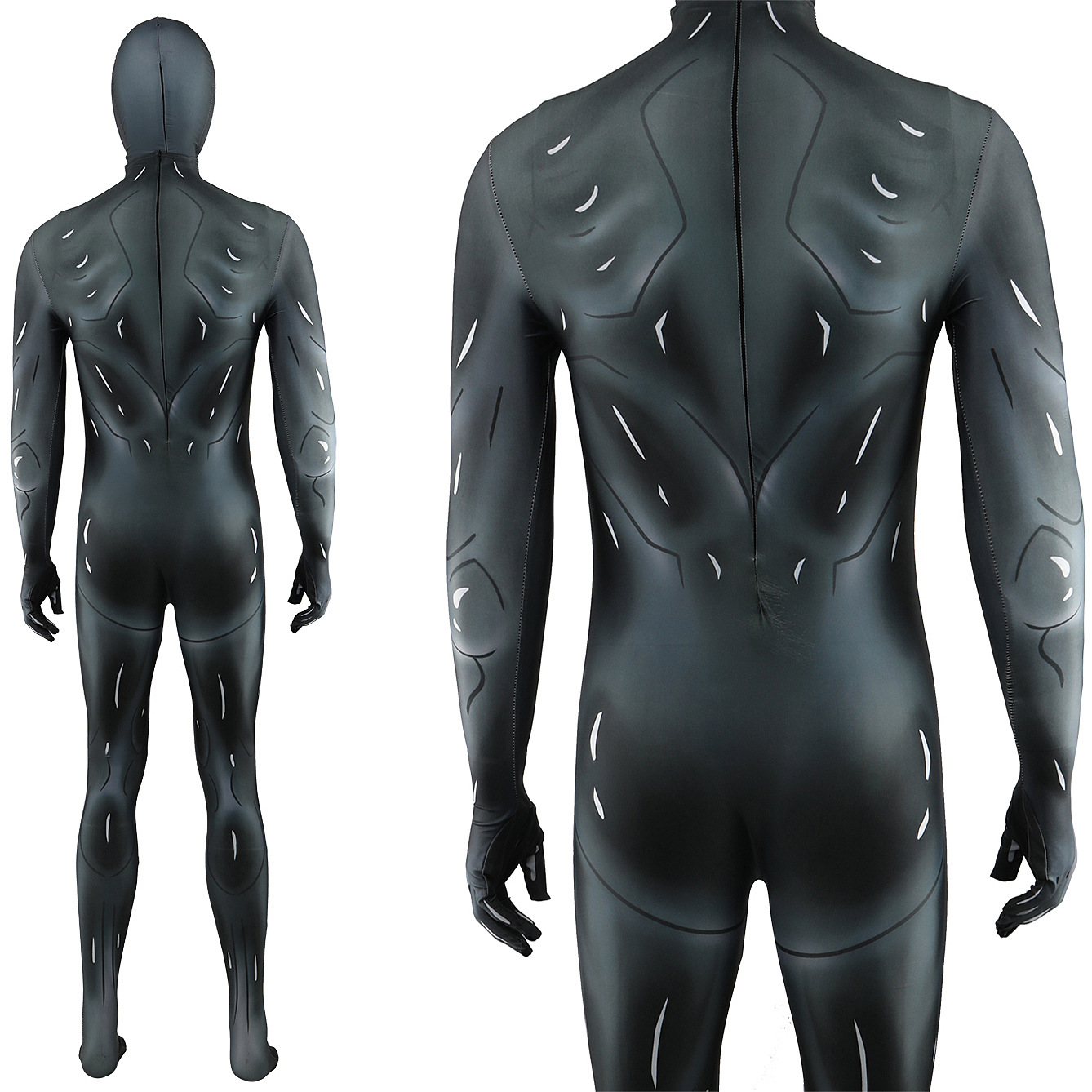 Malik Delgaty Superhero Cosplay Costume Halloween x’mas christmas birthday gift toys party make-up outfit - Image 9