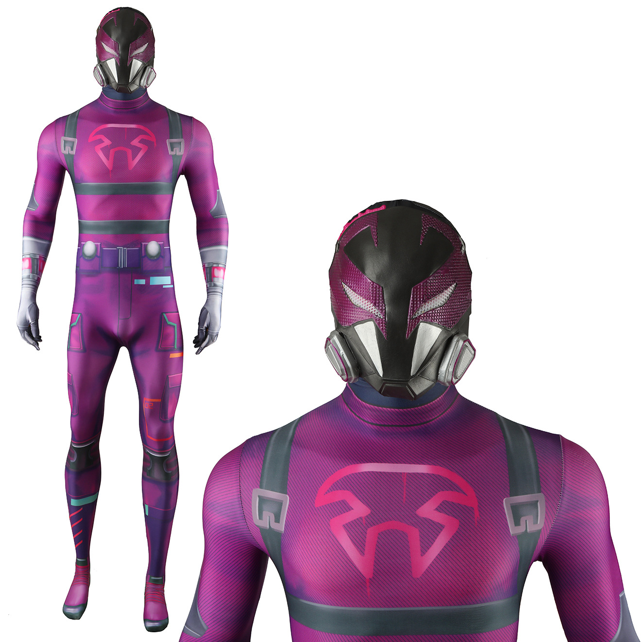 Prowler Miles G Morales Cosplay Costume Superhero Jumpsuit Halloween x’mas christmas birthday gift toys party make-up outfit - Image 5