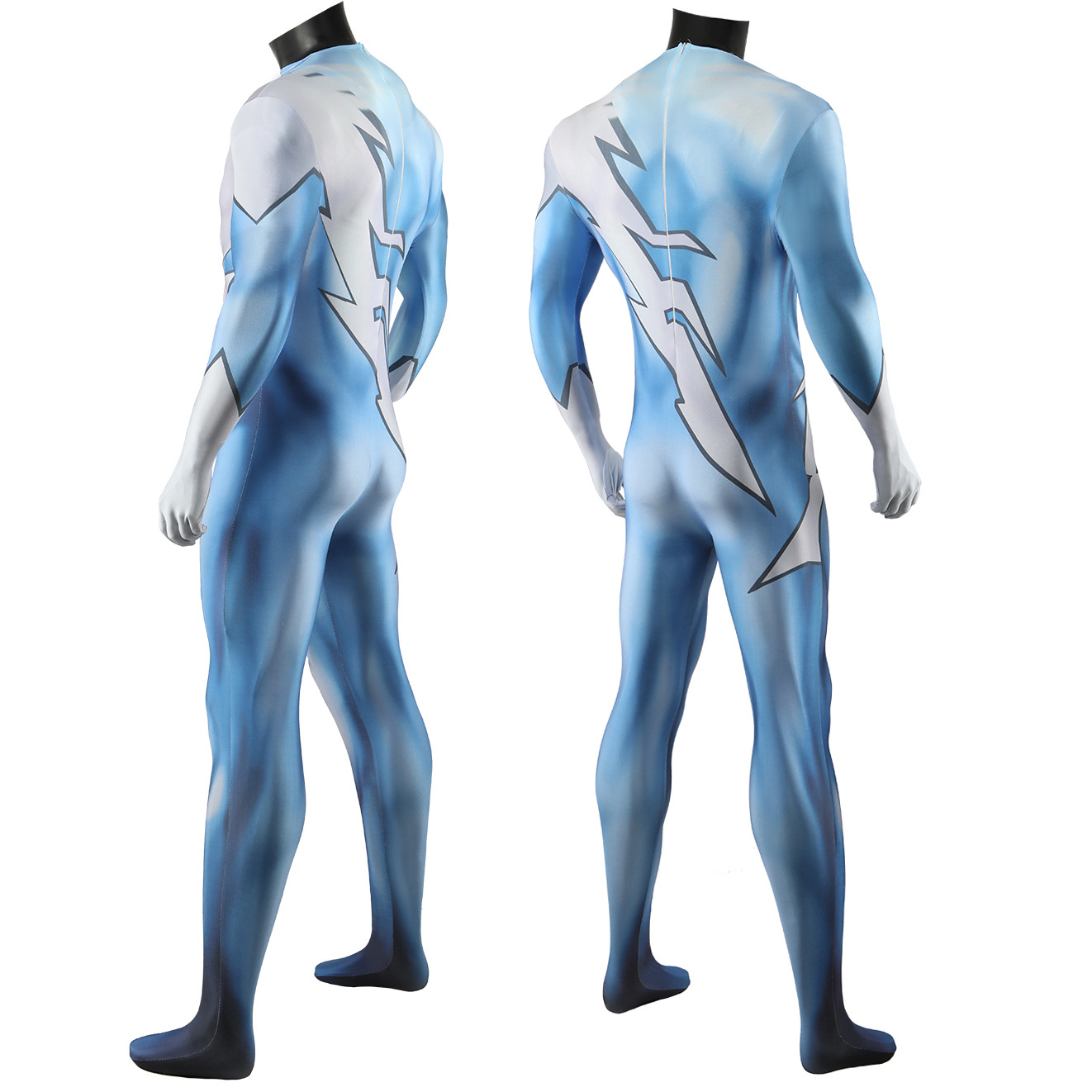 Superhero Quick Silver Cosplay Costume Halloween x’mas christmas birthday gift toys party make-up outfit - Image 4