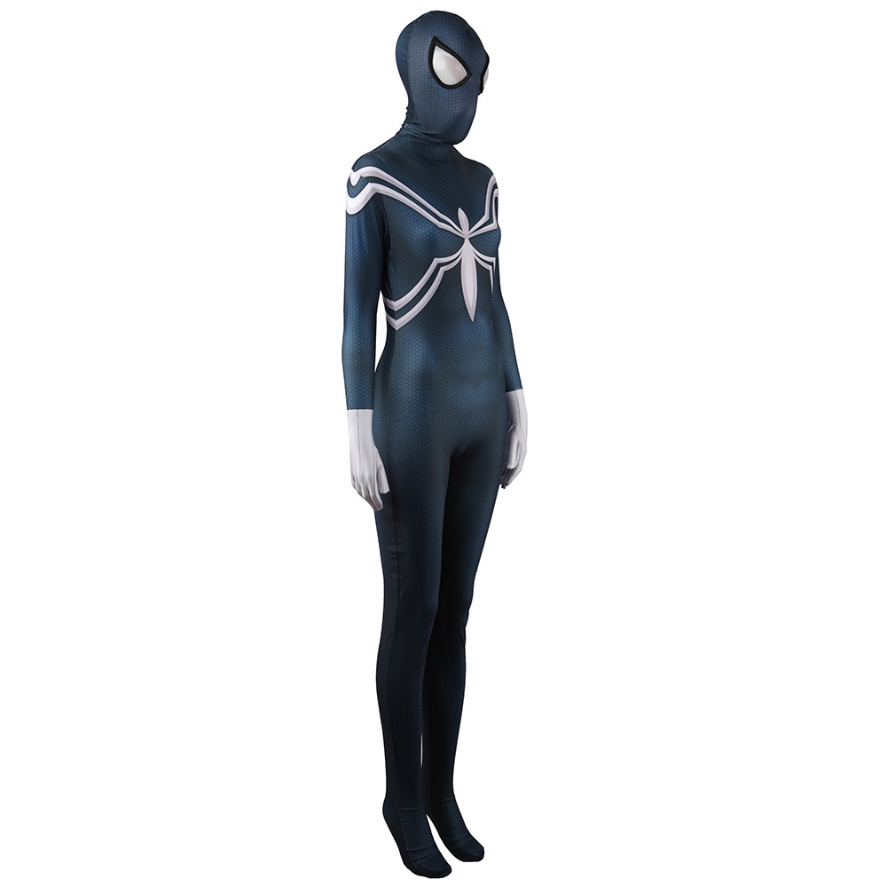 Spider Mayday Jumpsuit Symbiote Spider-Girl Cosplay Costume Halloween x’mas christmas birthday gift toys party make-up outfit - Image 5