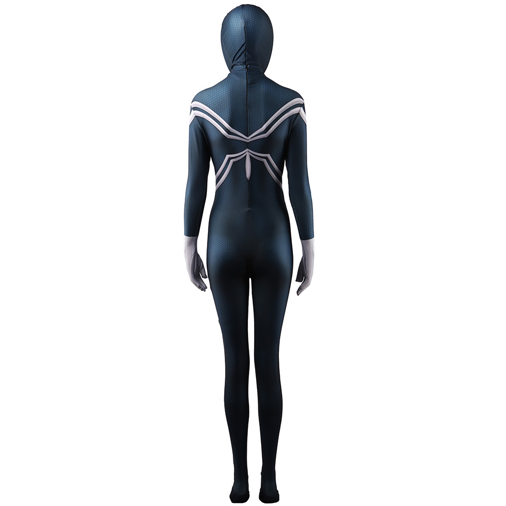 Spider Mayday Jumpsuit Symbiote Spider-Girl Cosplay Costume Halloween x’mas christmas birthday gift toys party make-up outfit - Image 8