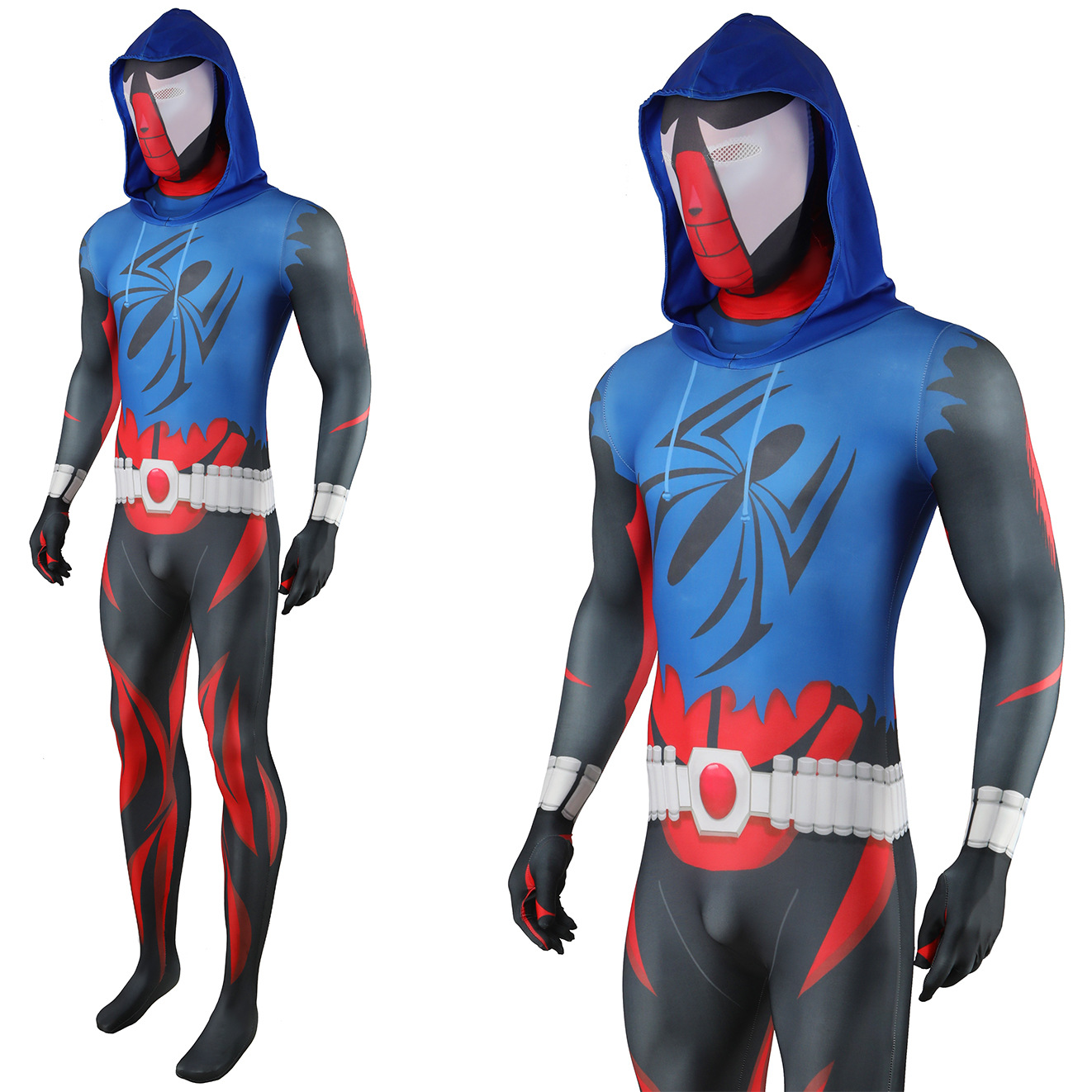 SCARLET Spider-man Jumpsuit Ben Reily Cosplay Costume Halloween x’mas christmas birthday gift toys party make-up outfit - Image 7