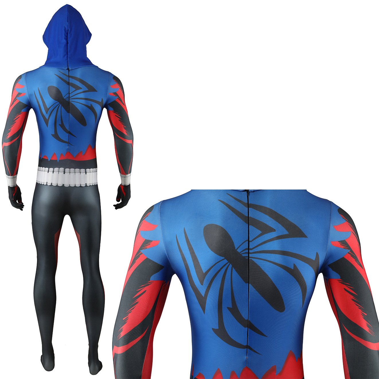SCARLET Spider-man Jumpsuit Ben Reily Cosplay Costume Halloween x’mas christmas birthday gift toys party make-up outfit - Image 5