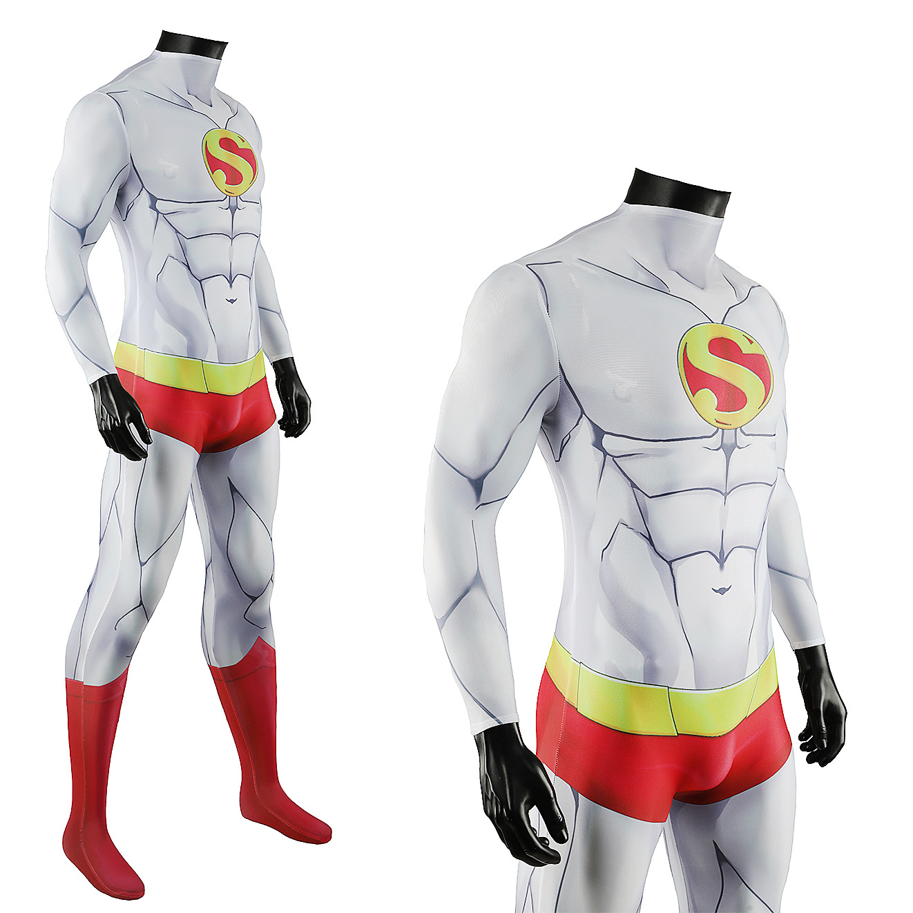 Superhero Suits Cosplay Costume Halloween x’mas christmas birthday gift toys party make-up outfit - Image 8