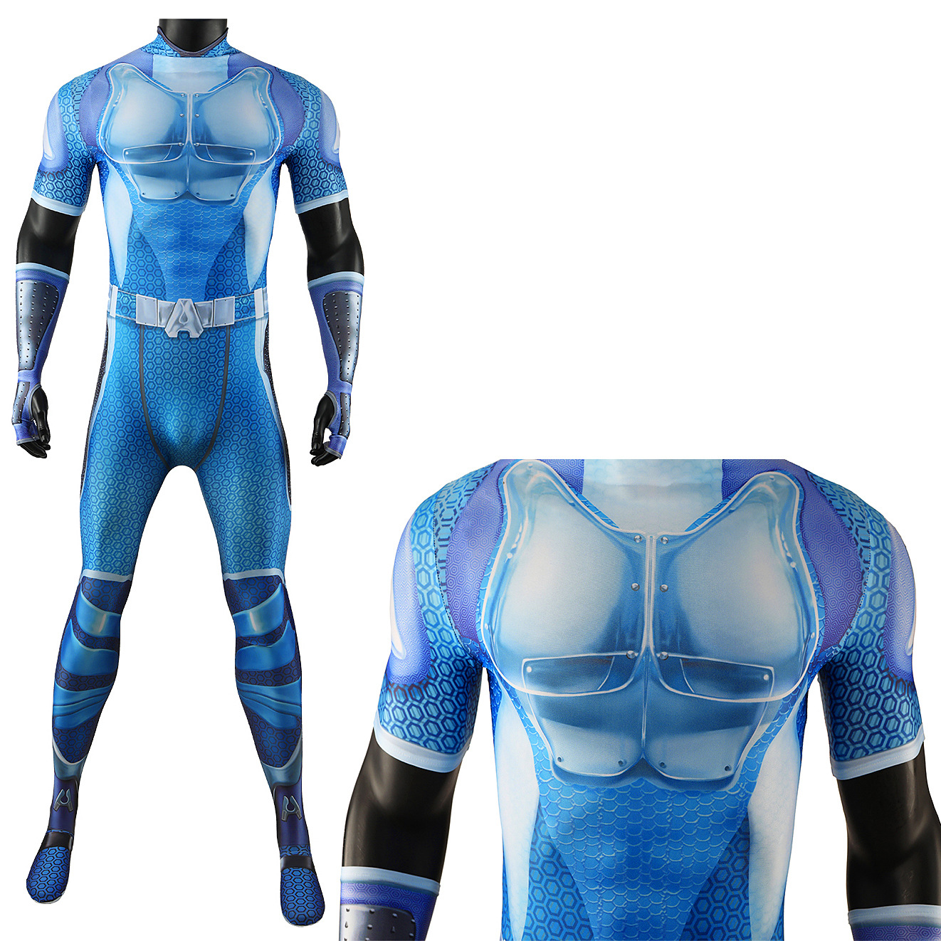 The Boys A-Train Cosplay Costume Halloween x’mas christmas birthday gift toys party make-up outfit - Image 4