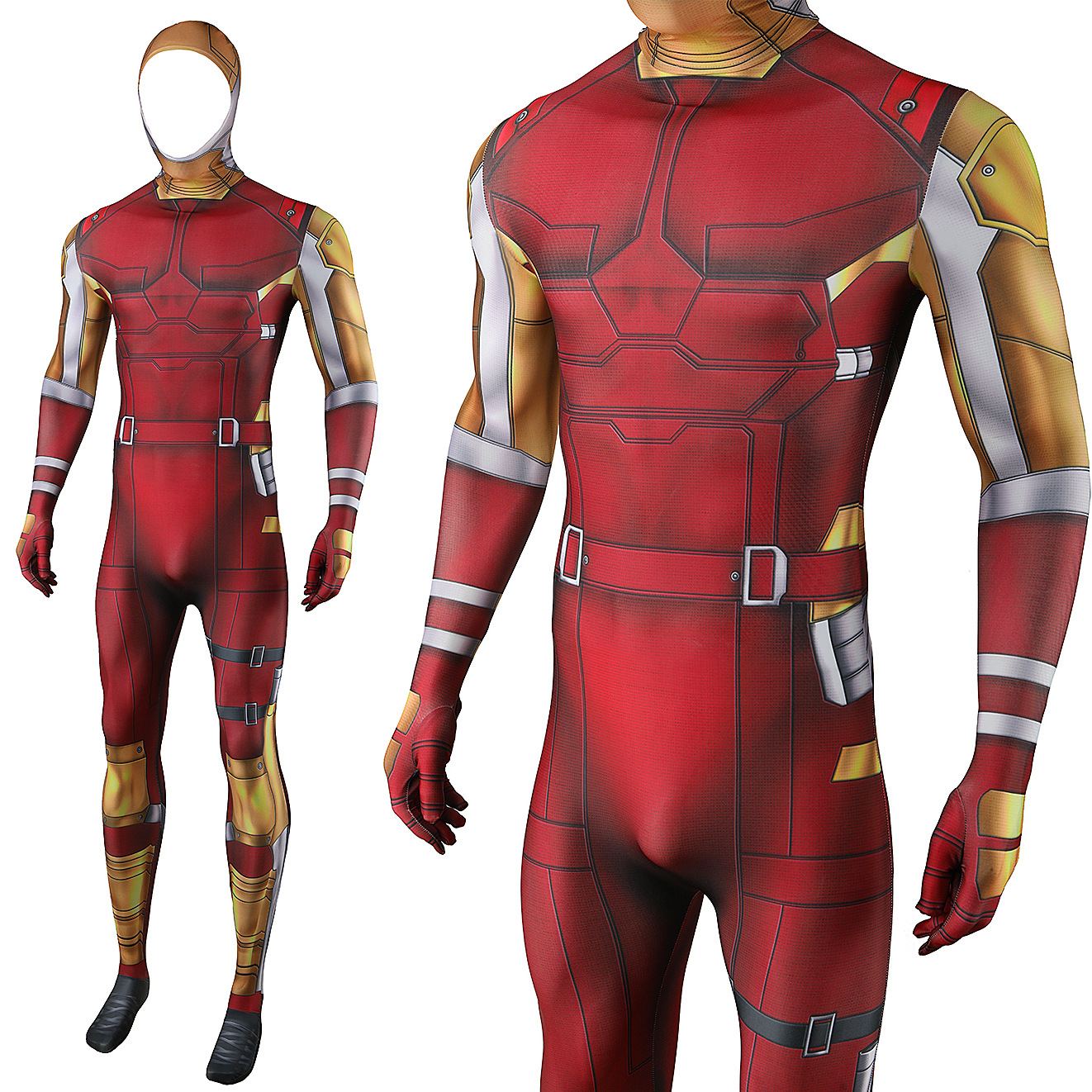 The Daredevil Matt Murdock Cosplay Costume Halloween x’mas christmas birthday gift toys party make-up outfit - Image 3