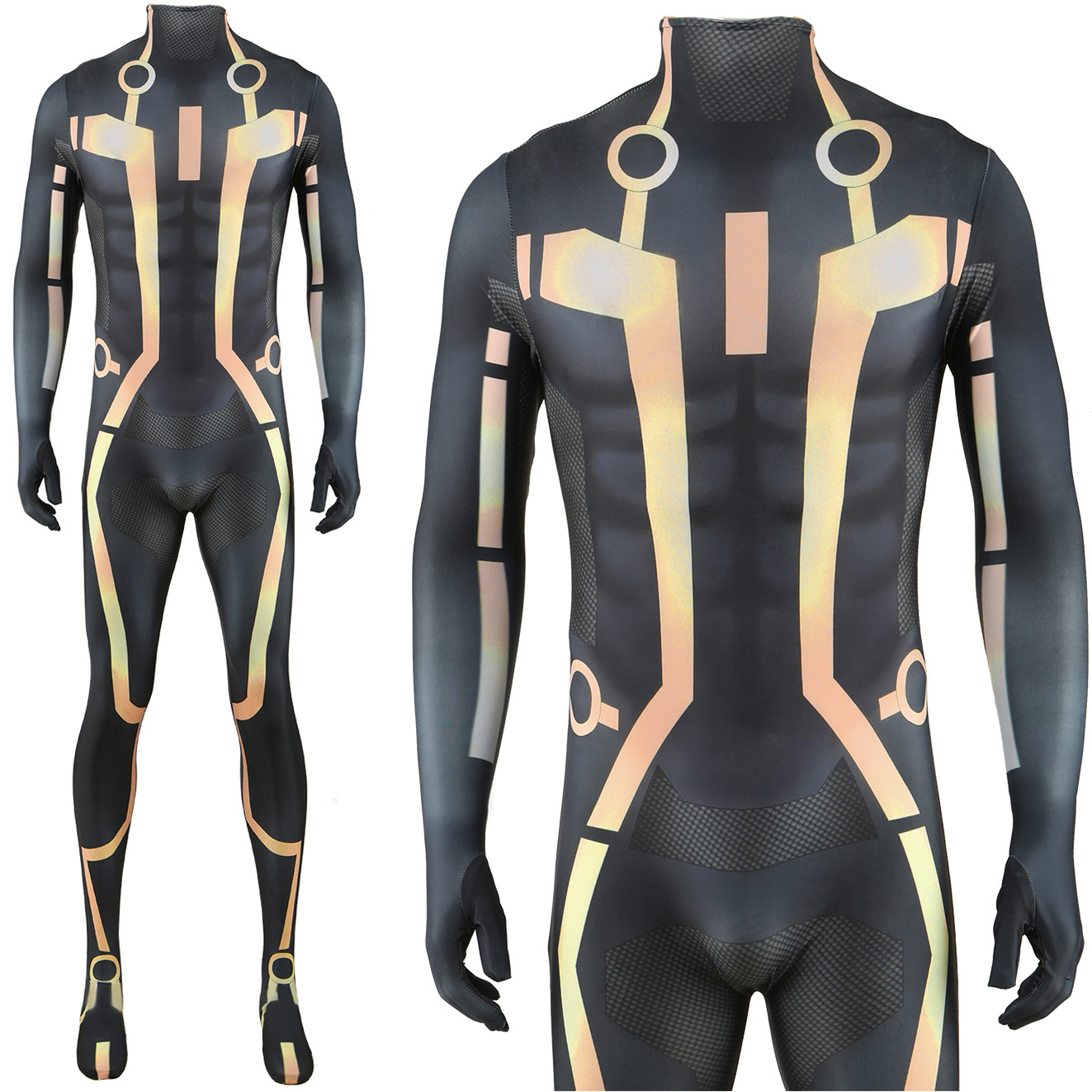 Tron:Legacy Bodysuit Cosplay Costume Halloween x’mas christmas birthday gift toys party make-up outfit - Image 2