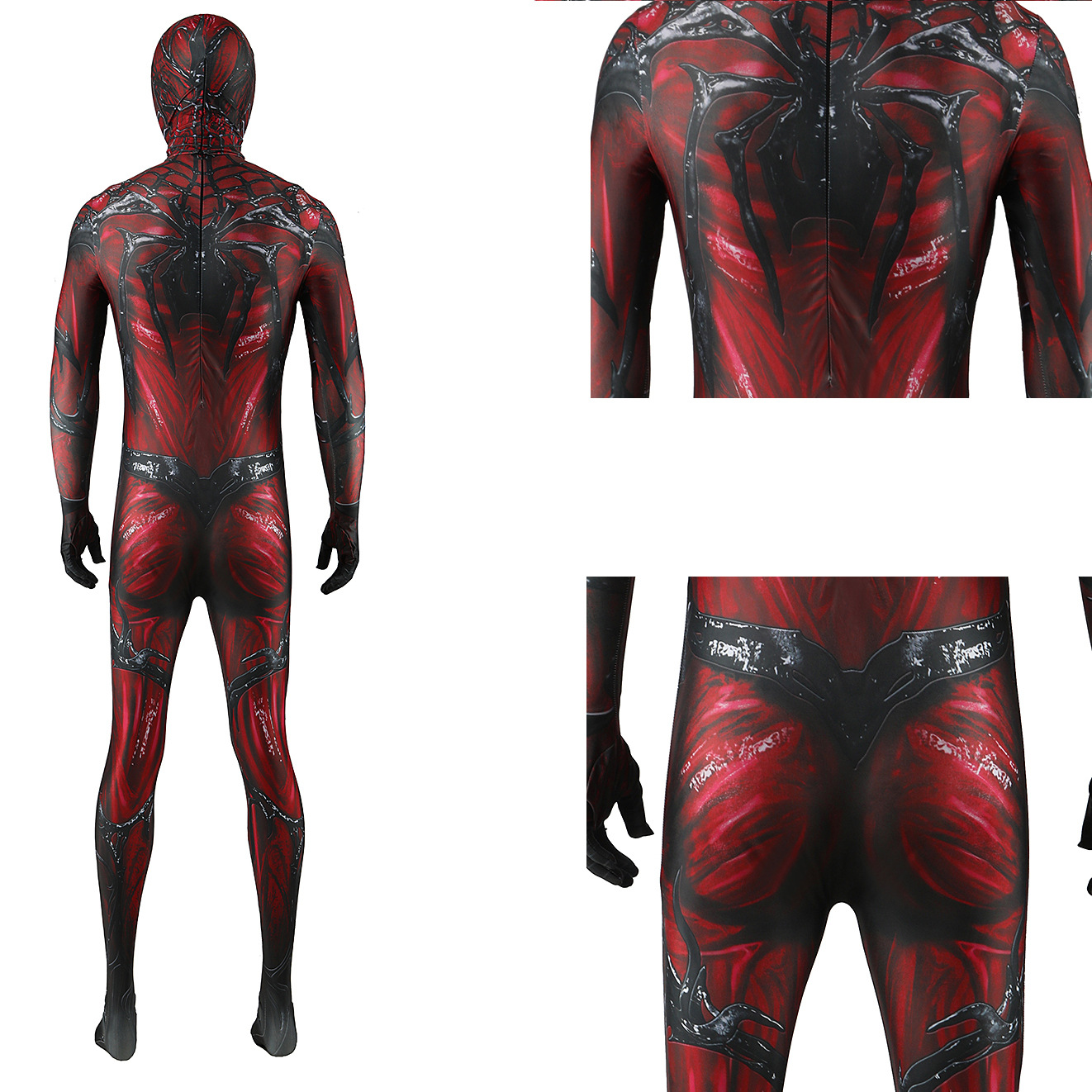 Venom Costume Marvel's Spider-man 2 Cosplay Costume Halloween x’mas christmas birthday gift toys party make-up outfit - Image 6