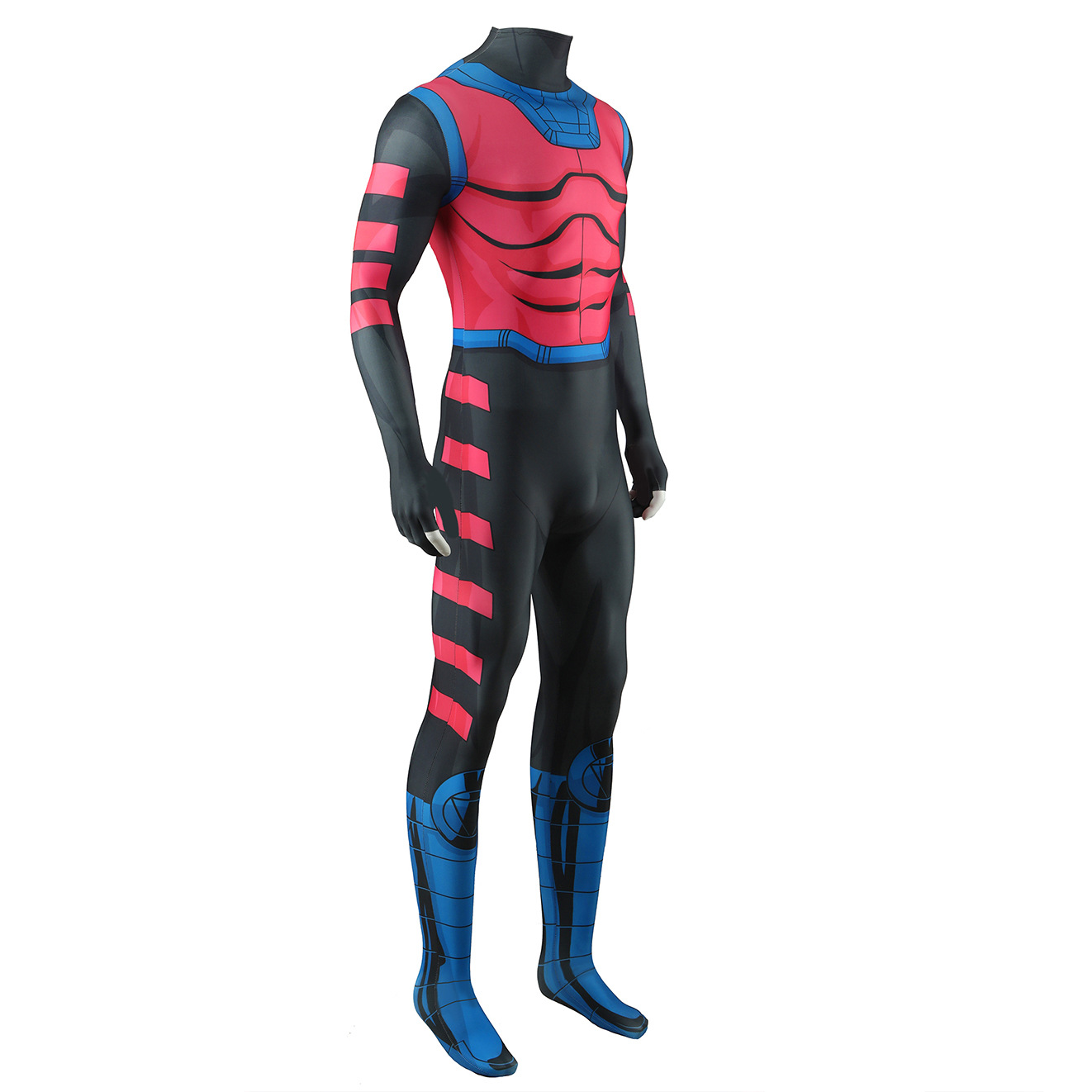 X-Men 97 Gambit Bodysuit Remy Lebeau Cosplay Costume Halloween x’mas christmas birthday gift toys party make-up outfit - Image 4