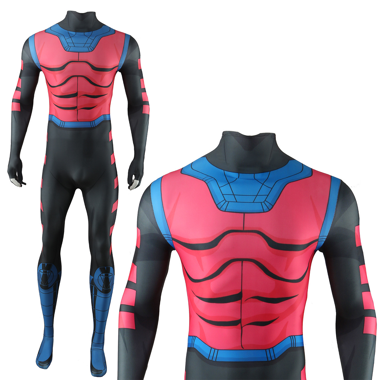 X-Men 97 Gambit Bodysuit Remy Lebeau Cosplay Costume Halloween x’mas christmas birthday gift toys party make-up outfit - Image 3