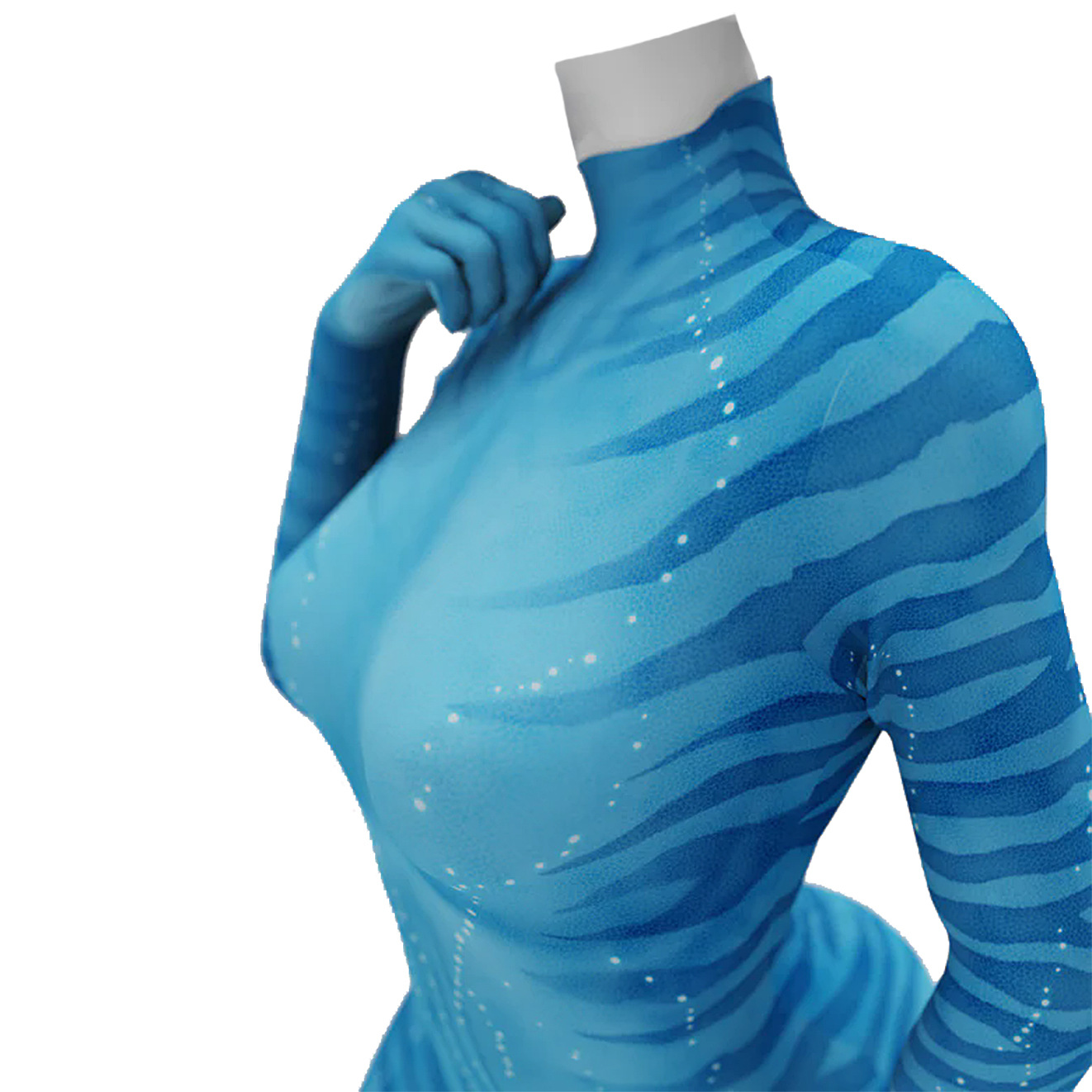 Avatar 2 The Way of Water Neytiri Cosplay Costume Halloween x’mas christmas birthday gift toys party make-up outfit - Image 5