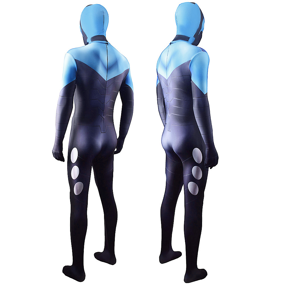 Blue Beetle Jaime Reyes Superhero Cosplay Costume Halloween x’mas christmas birthday gift toys party make-up outfit - Image 7