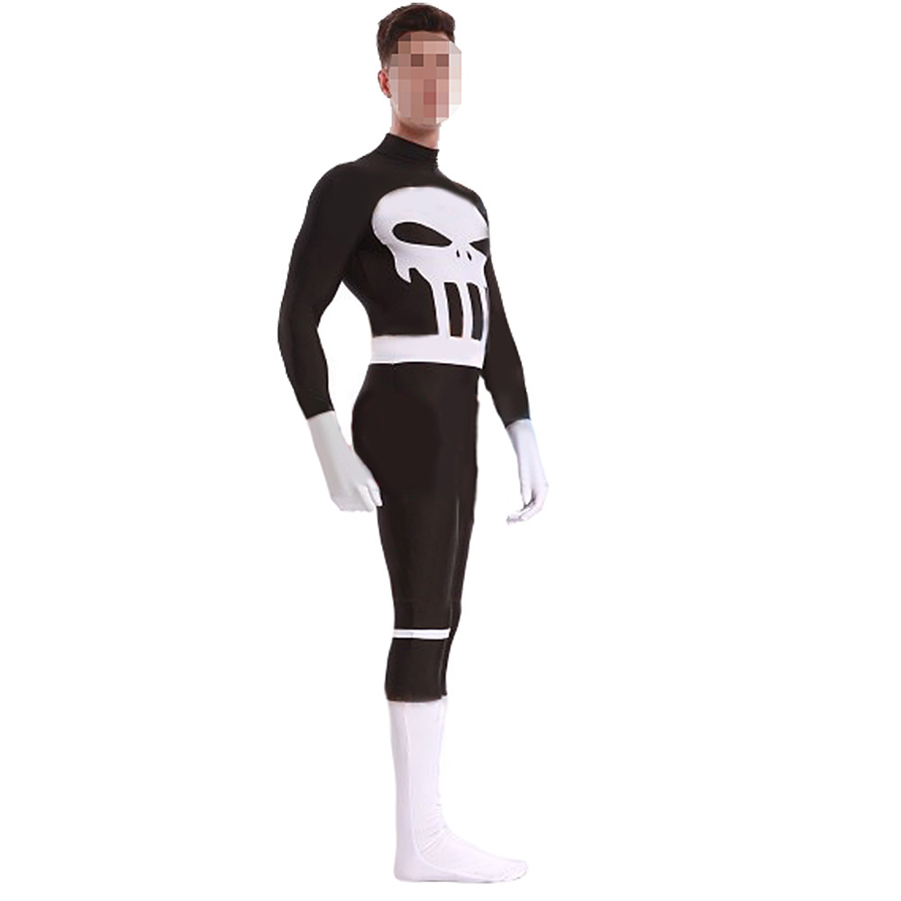 Punisher Frank Castle Cosplay Costume Halloween x’mas christmas birthday gift toys party make-up outfit - Image 5