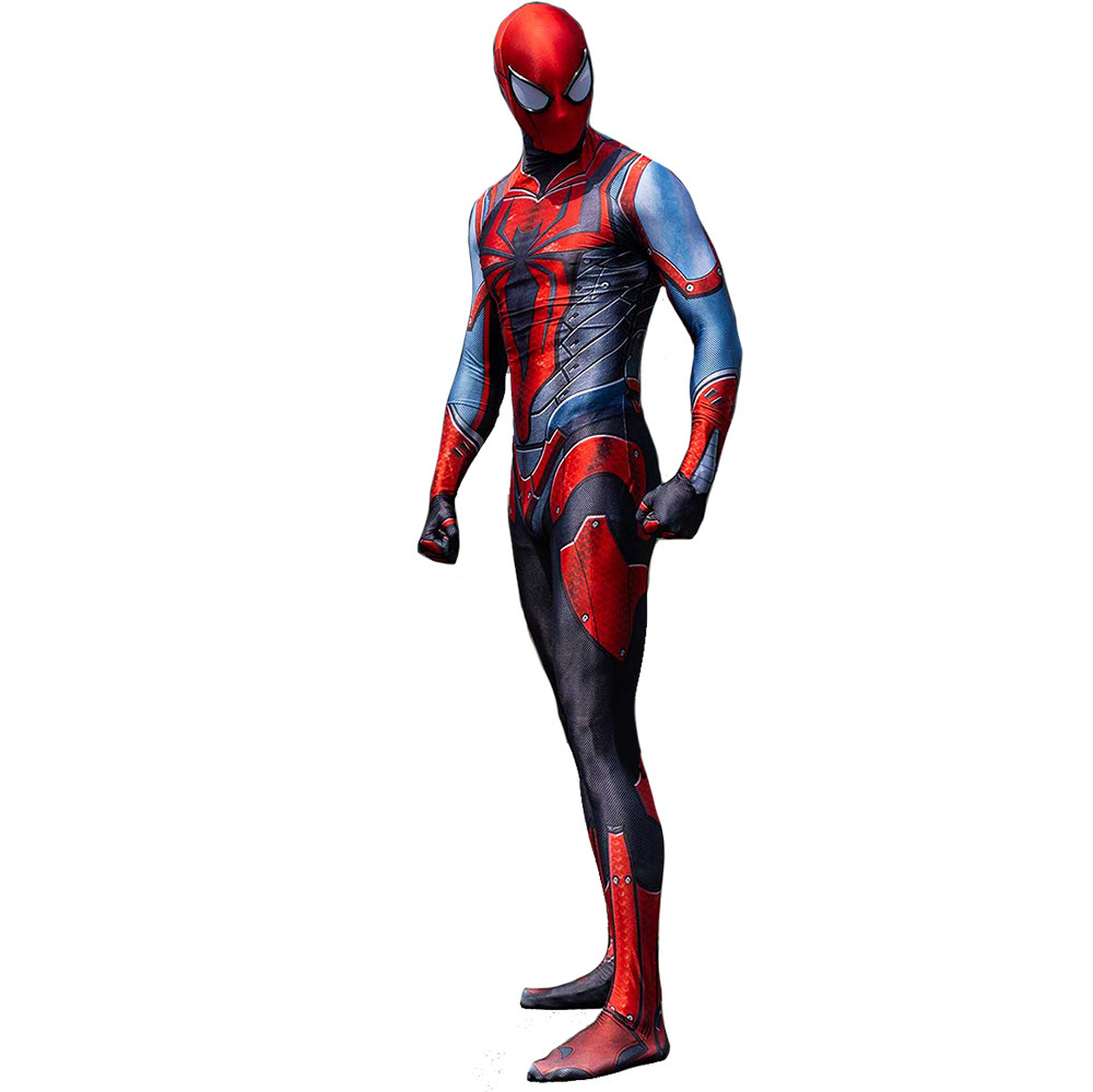 PS4 Spider-Man Bodysuit Spiderman Suit Cosplay Costume Halloween x’mas christmas birthday gift toys party make-up outfit - Image 2