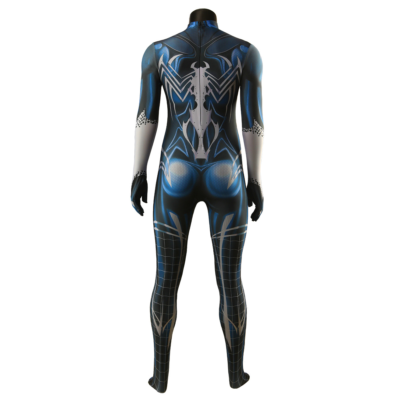 Venom Symbiote Spider-Man Blue Cosplay Costume Halloween x’mas christmas birthday gift toys party make-up outfit - Image 8