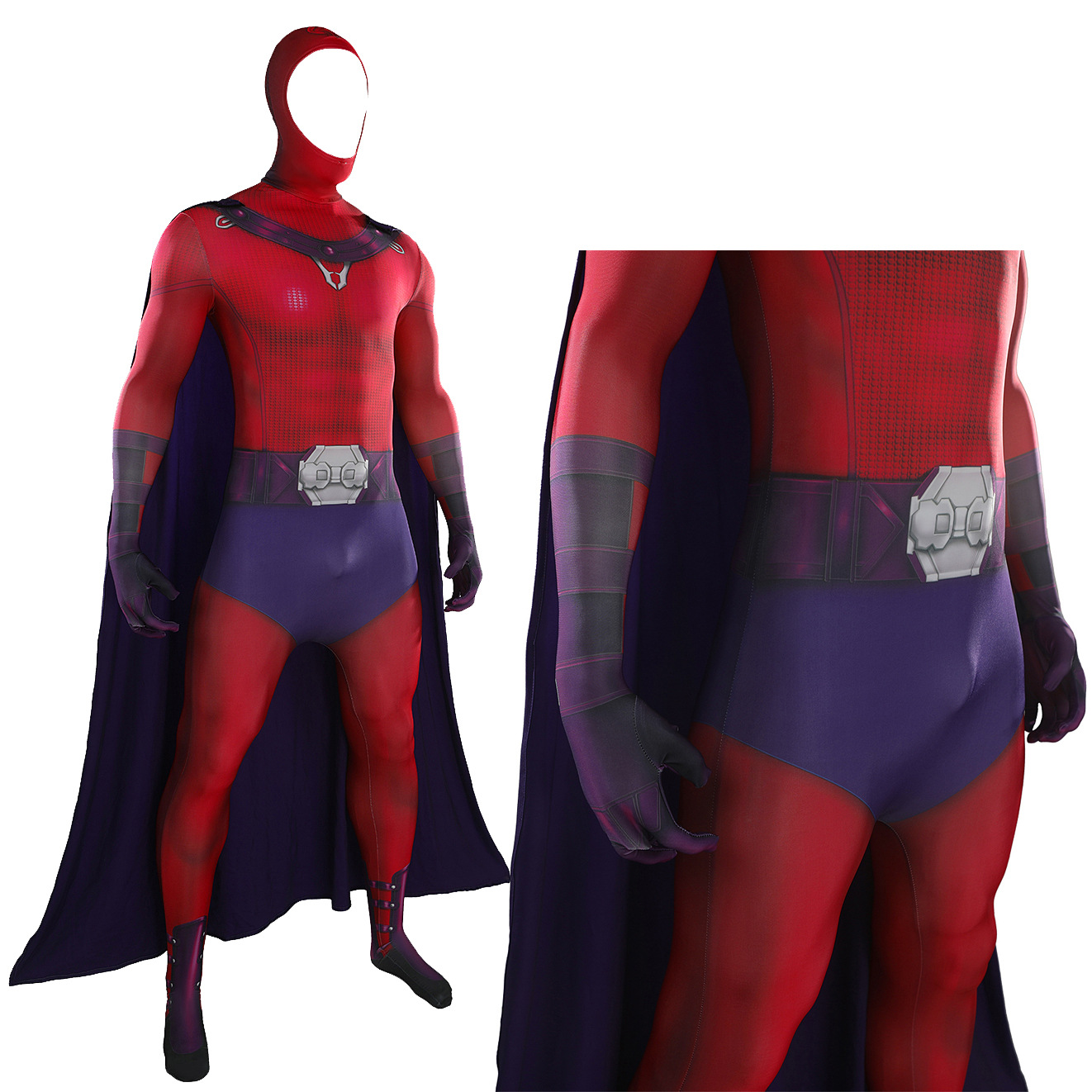 Magneto Mutant Man Max Eisenhardt Cosplay Costume Halloween x’mas christmas birthday gift toys party make-up outfit - Image 9
