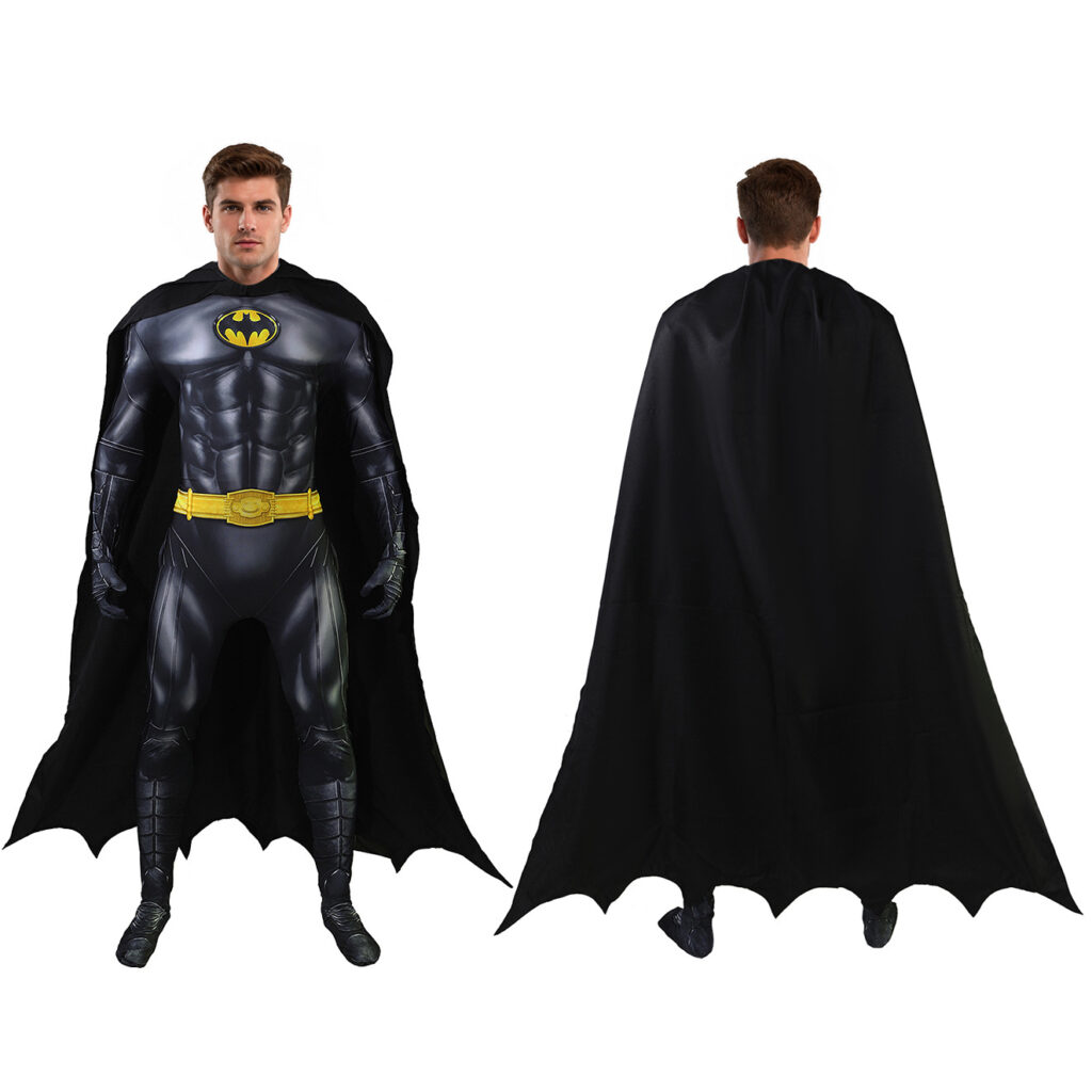 Michael Keaton Bat Suit Cosplay Costume Halloween X’mas Valentine’s day birthday gift comic-con game outfit