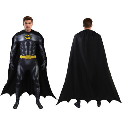 Michael Keaton Bat Suit Cosplay Costume Halloween X’mas Valentine’s day birthday gift comic-con game outfit